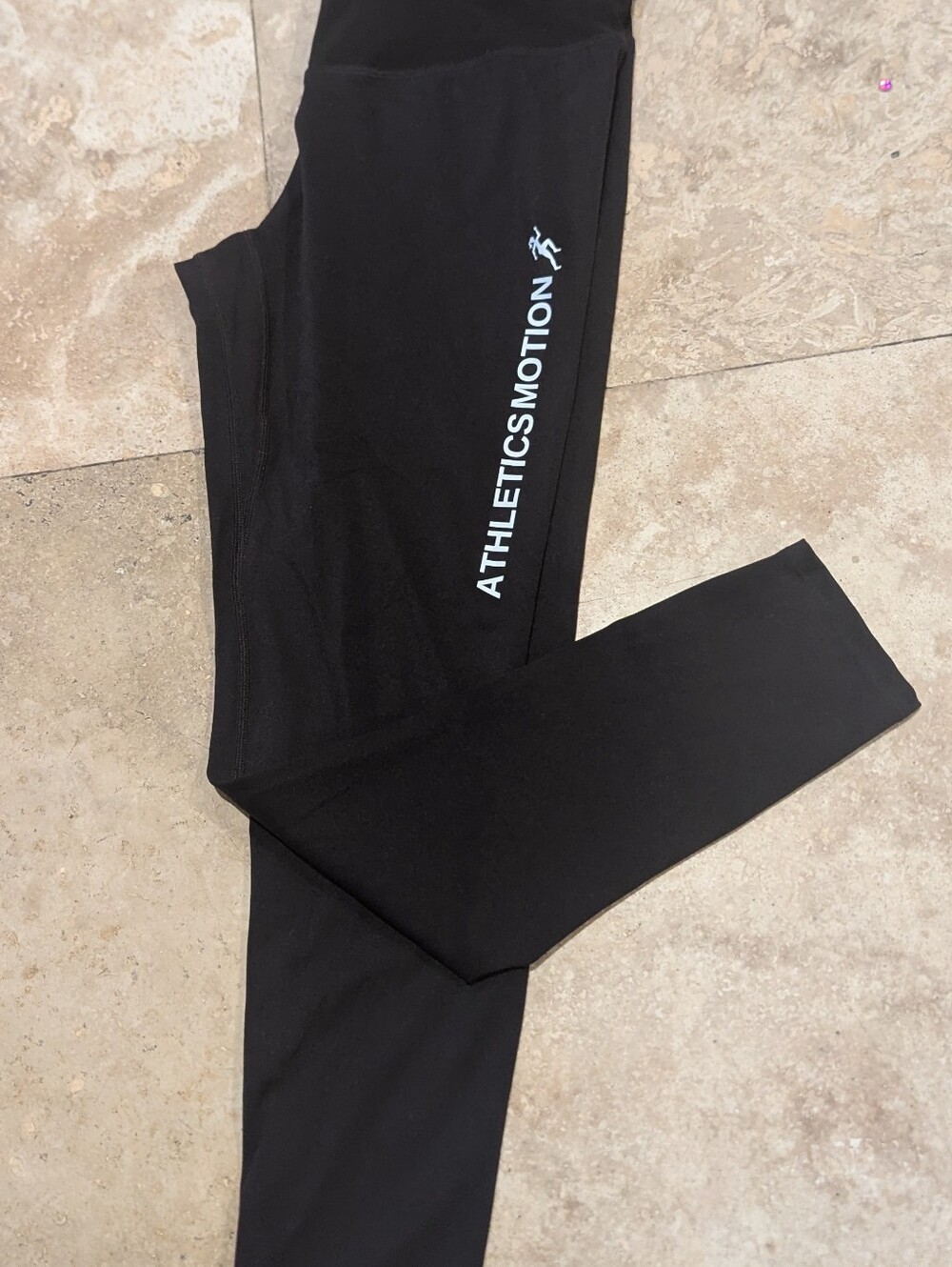 Athletics Motion Women’s Black High-Waisted Compression Leggings Size Large